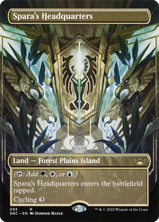 2022 Streets of New Capenna Spara's Headquarters #293 rare card image