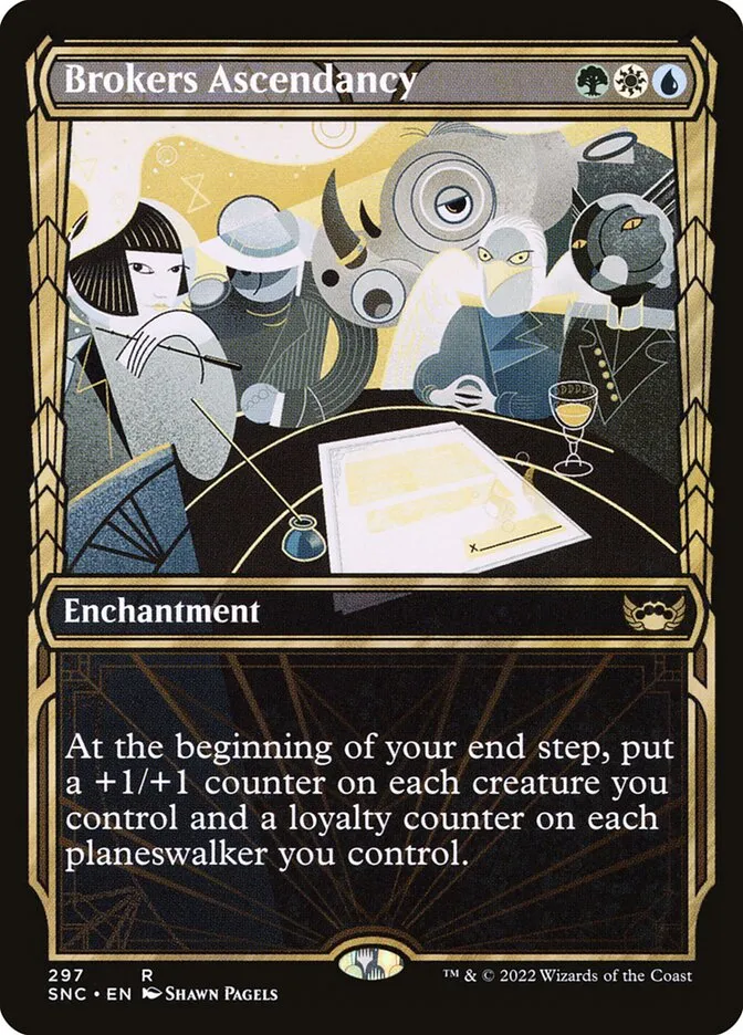 2022 Streets of New Capenna Brokers Ascendancy #297 rare card image