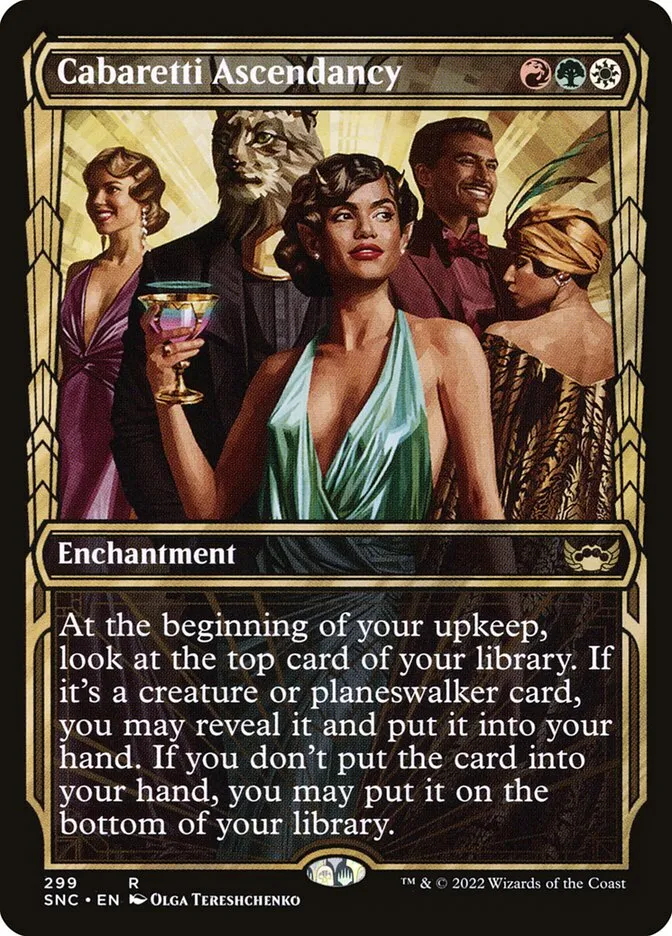 2022 Streets of New Capenna Cabaretti Ascendancy #299 rare card image