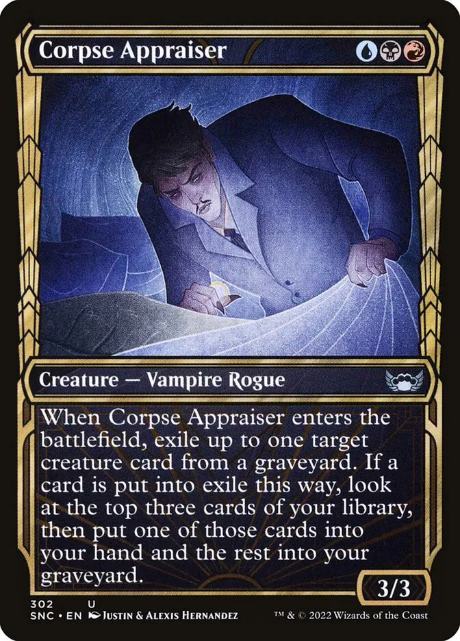 2022 Streets of New Capenna Corpse Appraiser #302 uncommon card image
