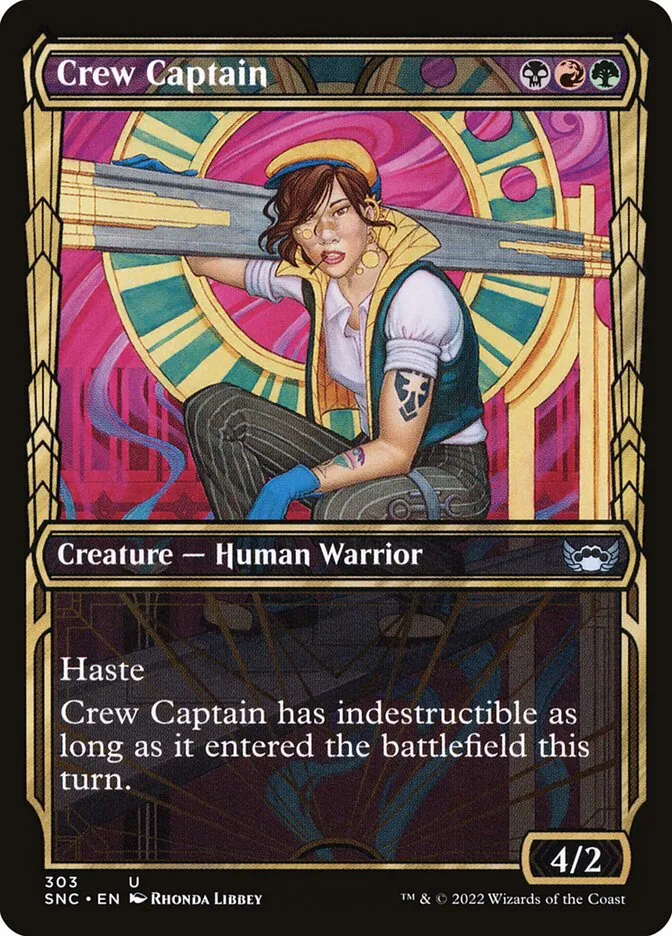 2022 Streets of New Capenna Crew Captain #303 uncommon card image