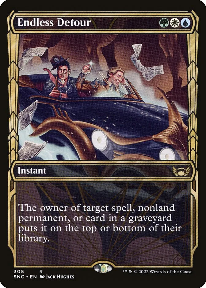 2022 Streets of New Capenna Endless Detour #305 rare card image