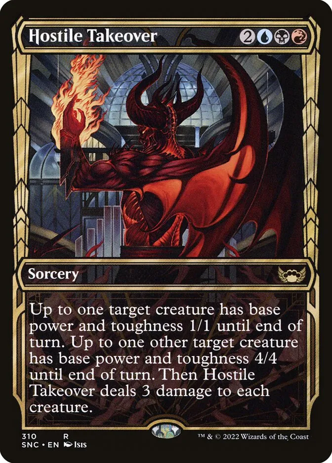 2022 Streets of New Capenna Hostile Takeover #310 rare card image
