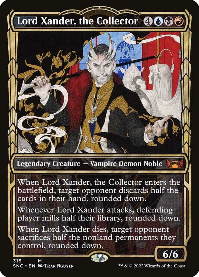 2022 Streets of New Capenna Lord Xander, the Collector #315 mythic card image