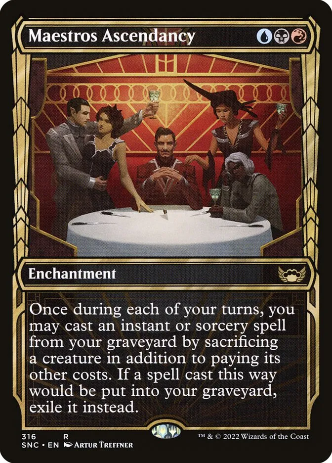 2022 Streets of New Capenna Maestros Ascendancy #316 rare card image