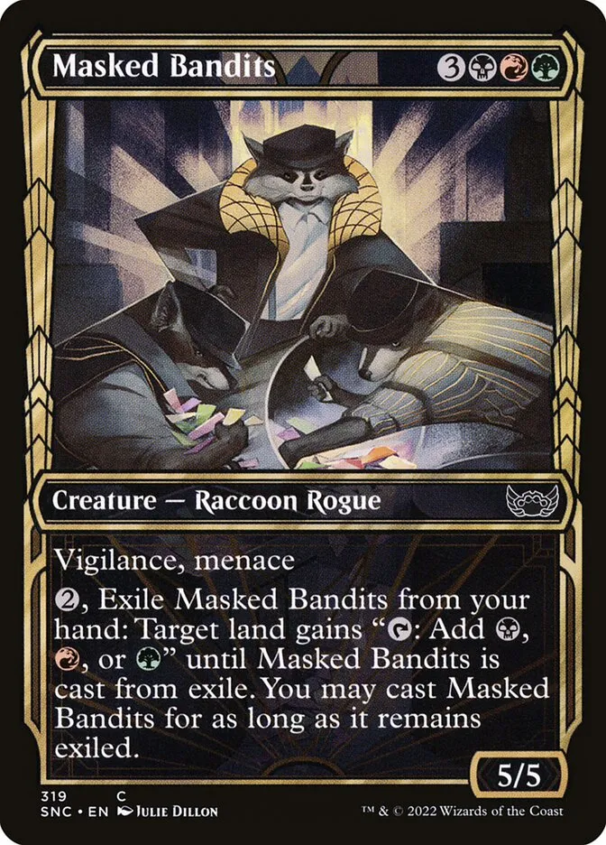 2022 Streets of New Capenna Masked Bandits #319 common card image