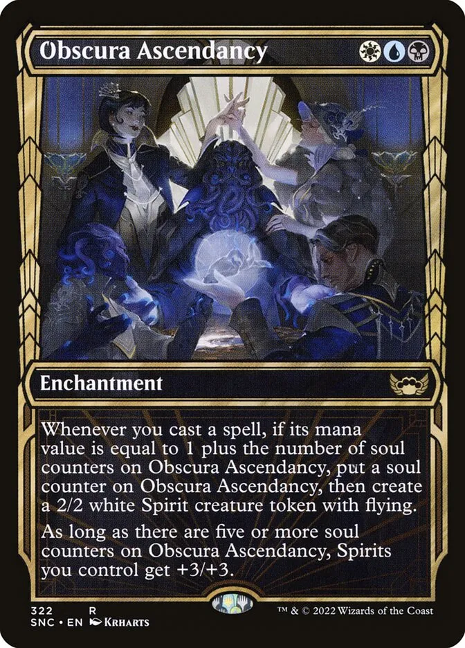 2022 Streets of New Capenna Obscura Ascendancy #322 rare card image
