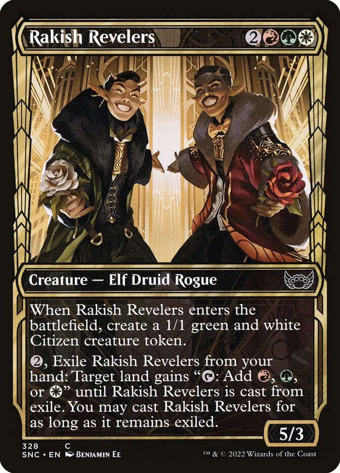 2022 Streets of New Capenna Rakish Revelers #328 common card image