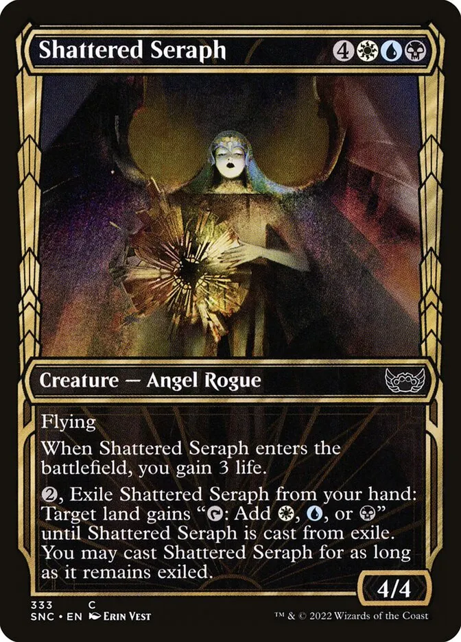 2022 Streets of New Capenna Shattered Seraph #333 common card image