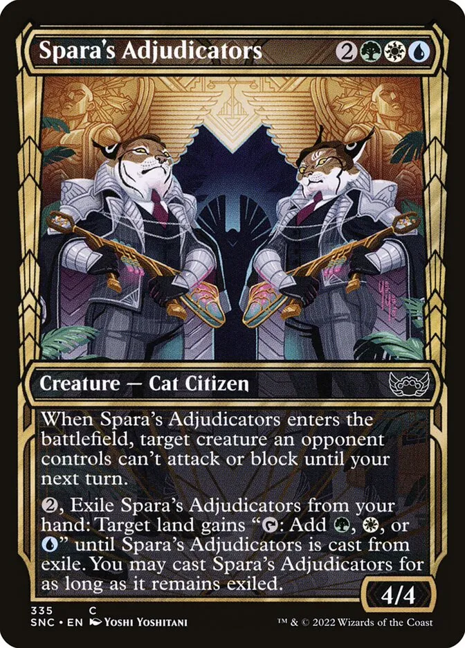2022 Streets of New Capenna Spara's Adjudicators #335 common card image