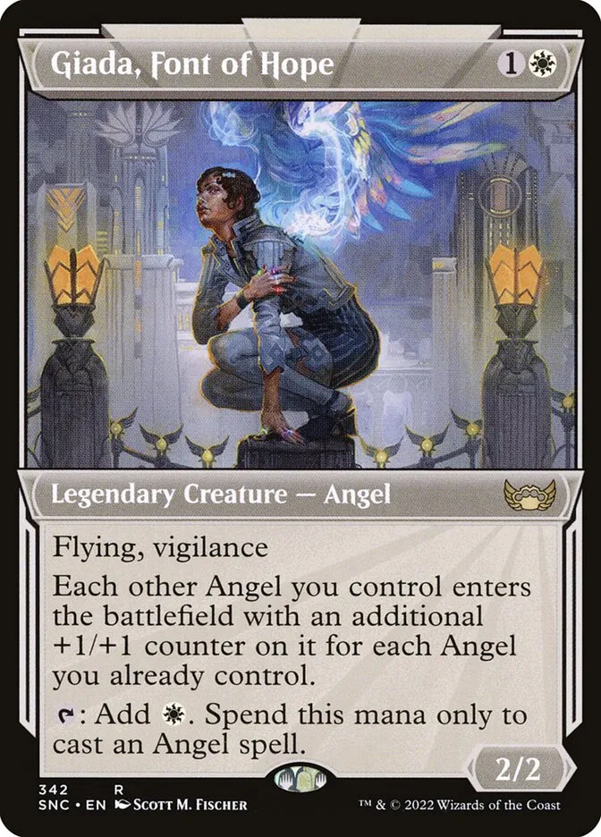 2022 Streets of New Capenna Giada, Font of Hope #342 rare card image