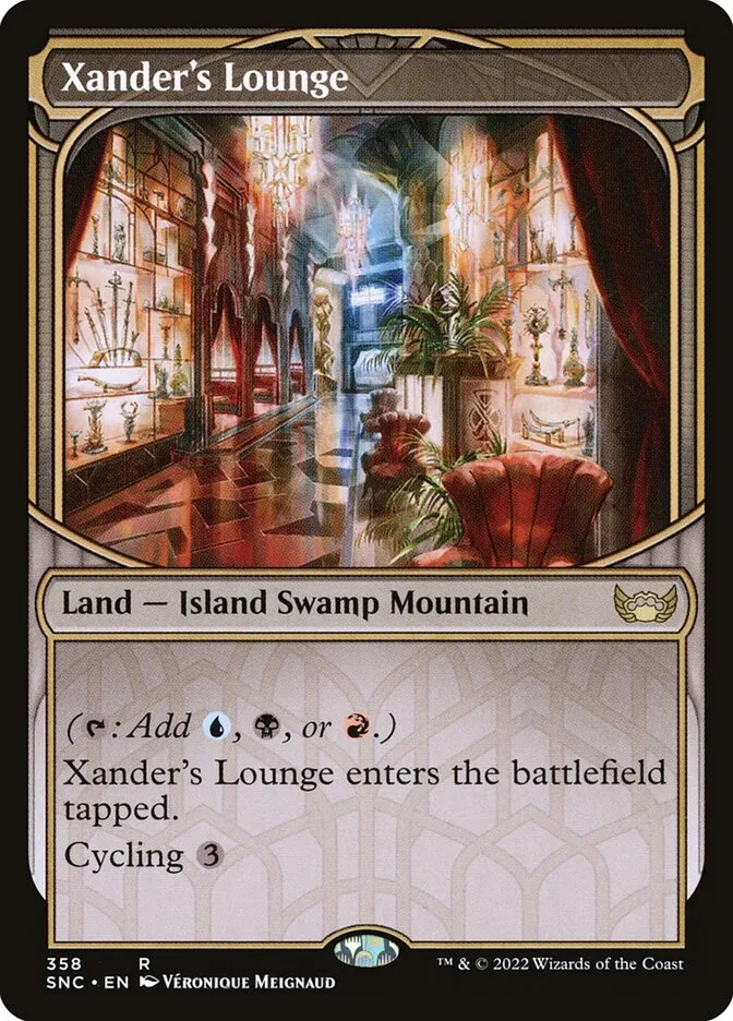 2022 Streets of New Capenna Xander's Lounge #358 rare card image