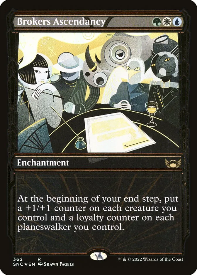 2022 Streets of New Capenna Brokers Ascendancy #362 rare card image