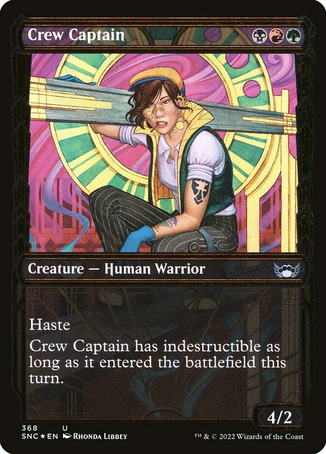 2022 Streets of New Capenna Crew Captain #368 uncommon card image