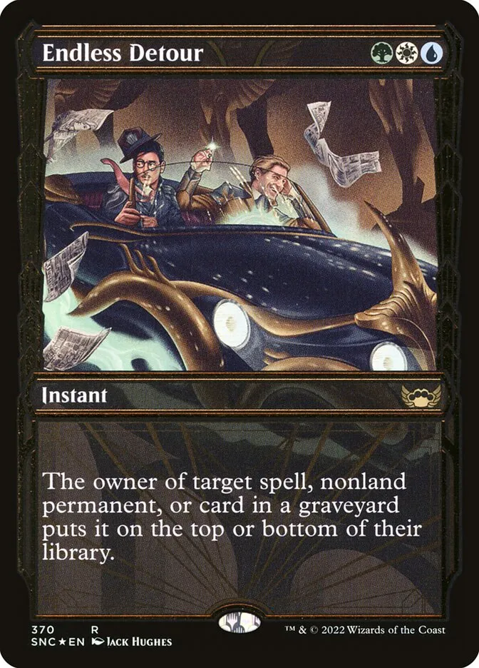 2022 Streets of New Capenna Endless Detour #370 rare card image