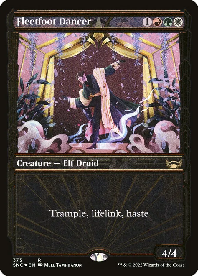 2022 Streets of New Capenna Fleetfoot Dancer #373 rare card image