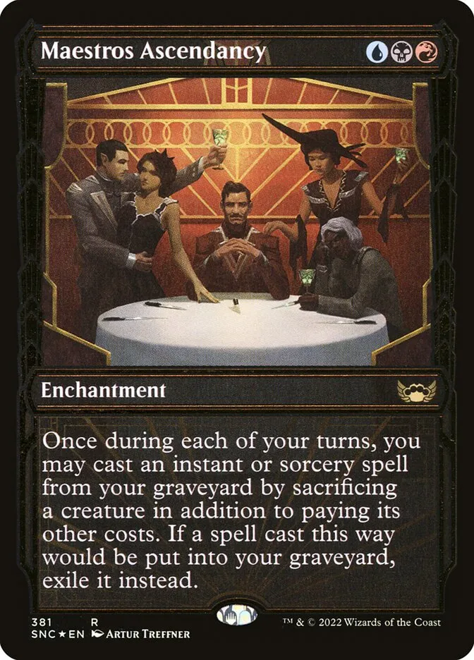 2022 Streets of New Capenna Maestros Ascendancy #381 rare card image