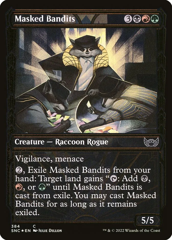 2022 Streets of New Capenna Masked Bandits #384 common card image