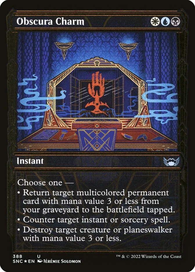 2022 Streets of New Capenna Obscura Charm #388 uncommon card image
