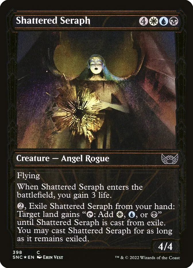 2022 Streets of New Capenna Shattered Seraph #398 common card image