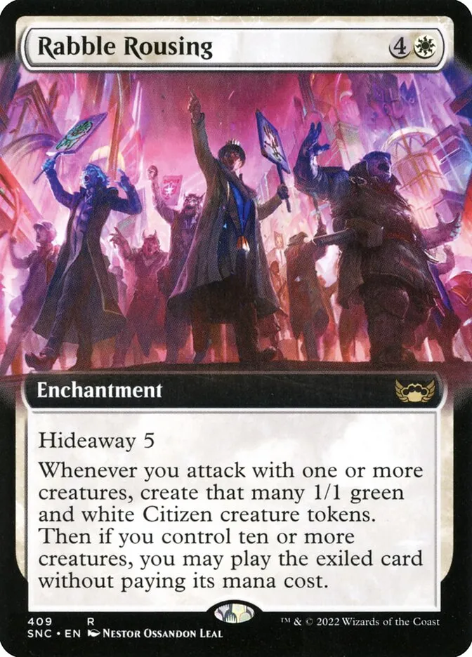 2022 Streets of New Capenna Rabble Rousing #409 rare card image