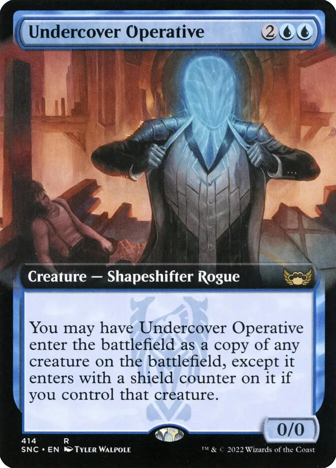 2022 Streets of New Capenna Undercover Operative #414 rare card image