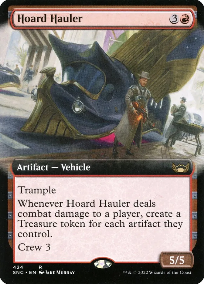 2022 Streets of New Capenna Hoard Hauler #424 rare card image