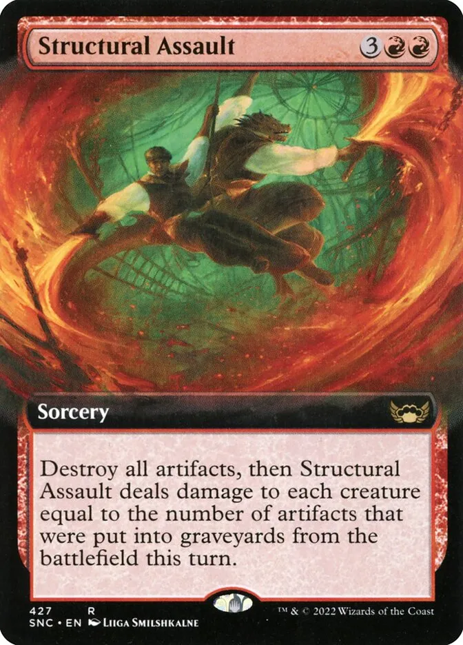 2022 Streets of New Capenna Structural Assault #427 rare card image
