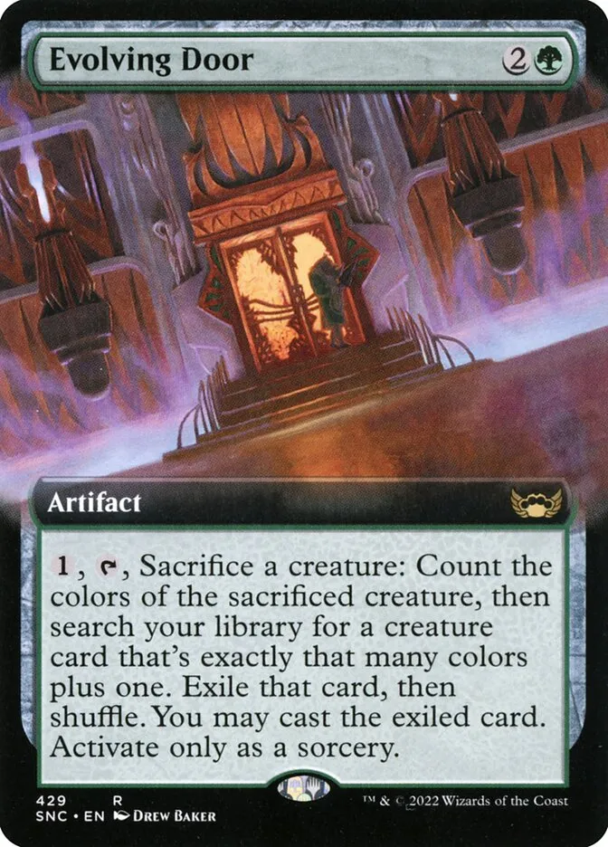 2022 Streets of New Capenna Evolving Door #429 rare card image