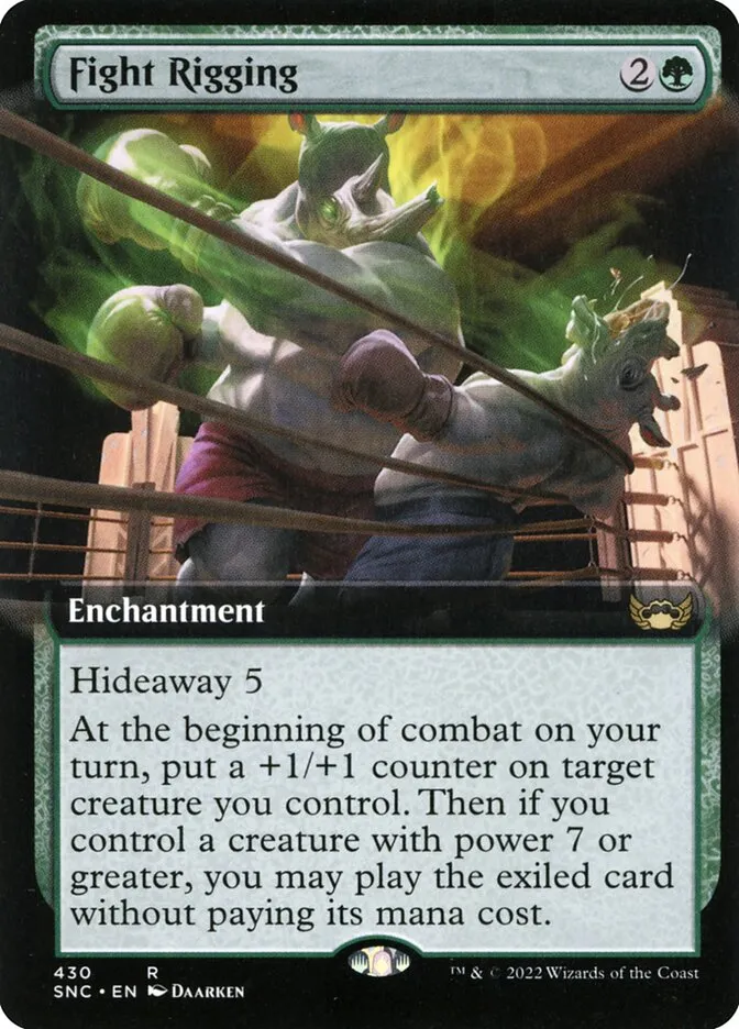 2022 Streets of New Capenna Fight Rigging #430 rare card image