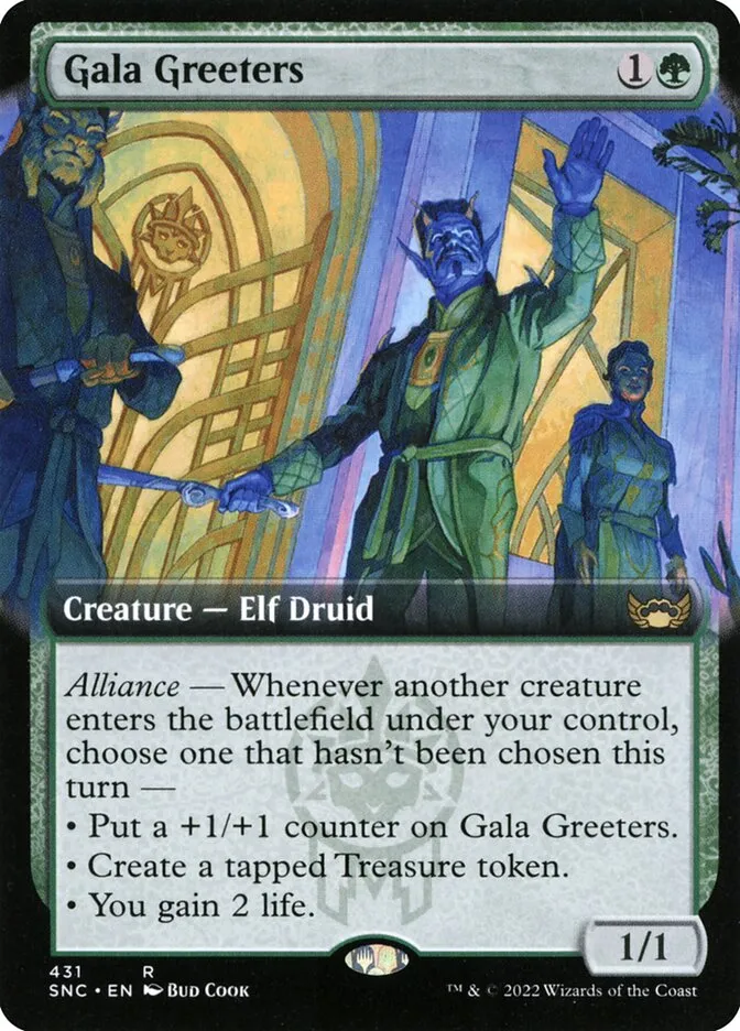 2022 Streets of New Capenna Gala Greeters #431 rare card image