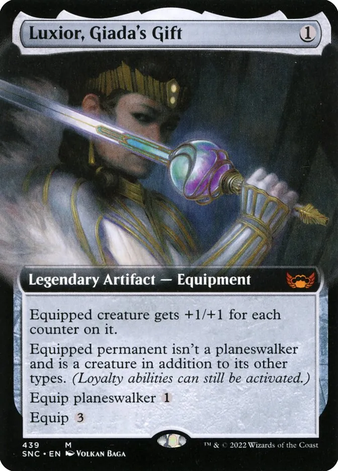 2022 Streets of New Capenna Luxior, Giada's Gift #439 mythic card image