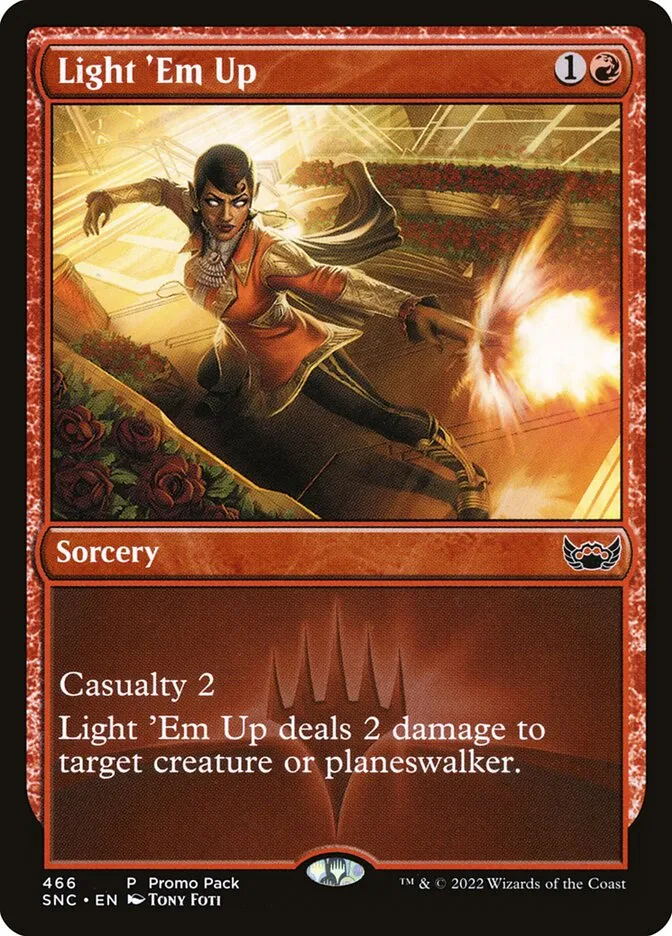 2022 Streets of New Capenna Light 'Em Up #466 common card image