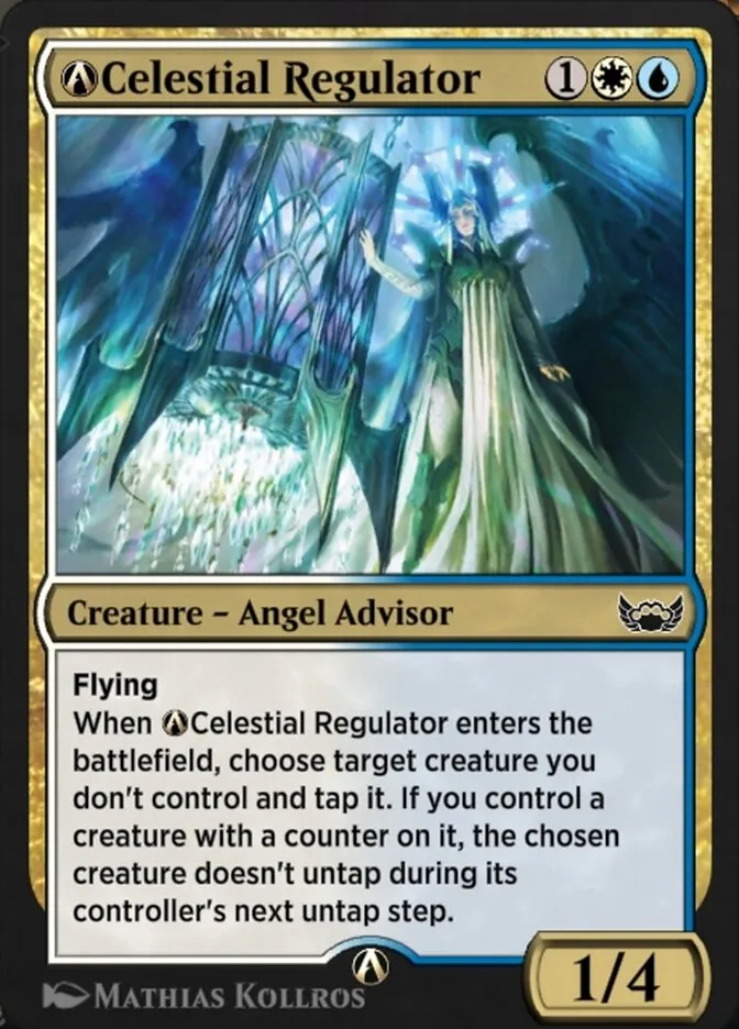 2022 Streets of New Capenna A-Celestial Regulator common #A-174 common card image
