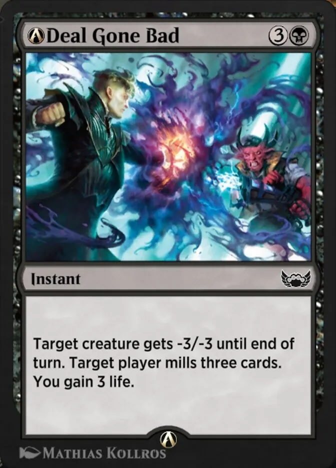 2022 Streets of New Capenna A-Deal Gone Bad common #A-74 common card image