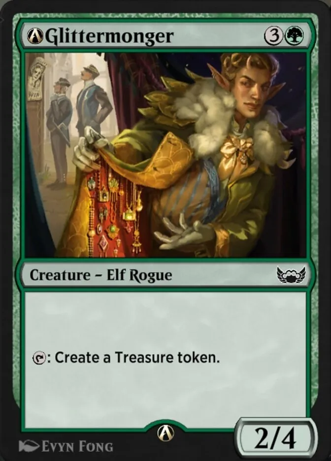 2022 Streets of New Capenna A-Glittermonger common #A-149 common card image