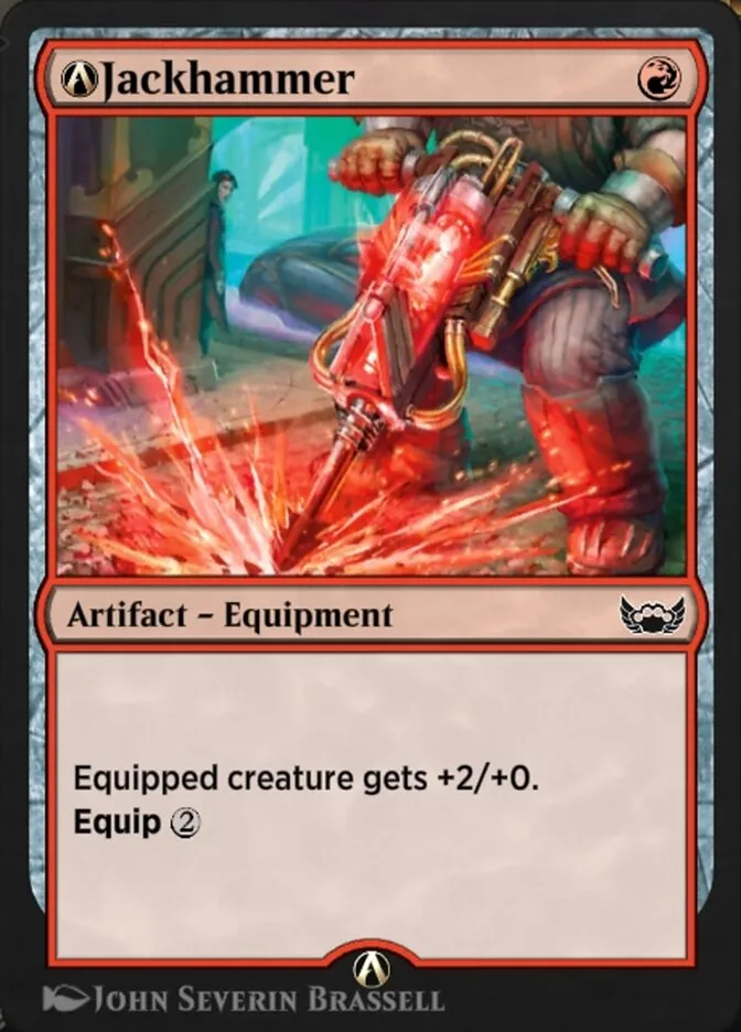 2022 Streets of New Capenna A-Jackhammer common #A-111 common card image