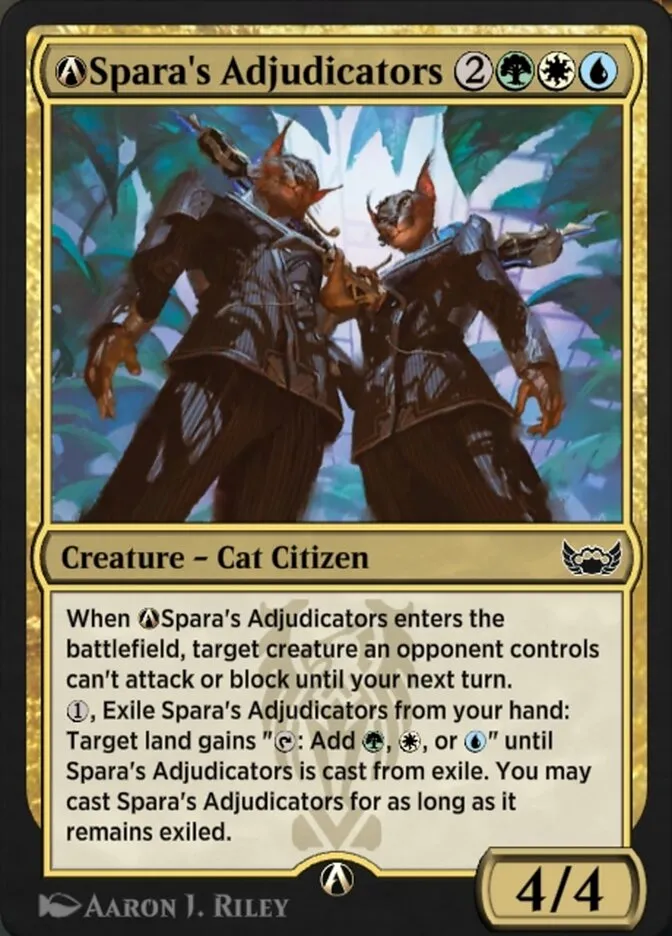 2022 Streets of New Capenna A-Spara's Adjudicators common #A-224 common card image