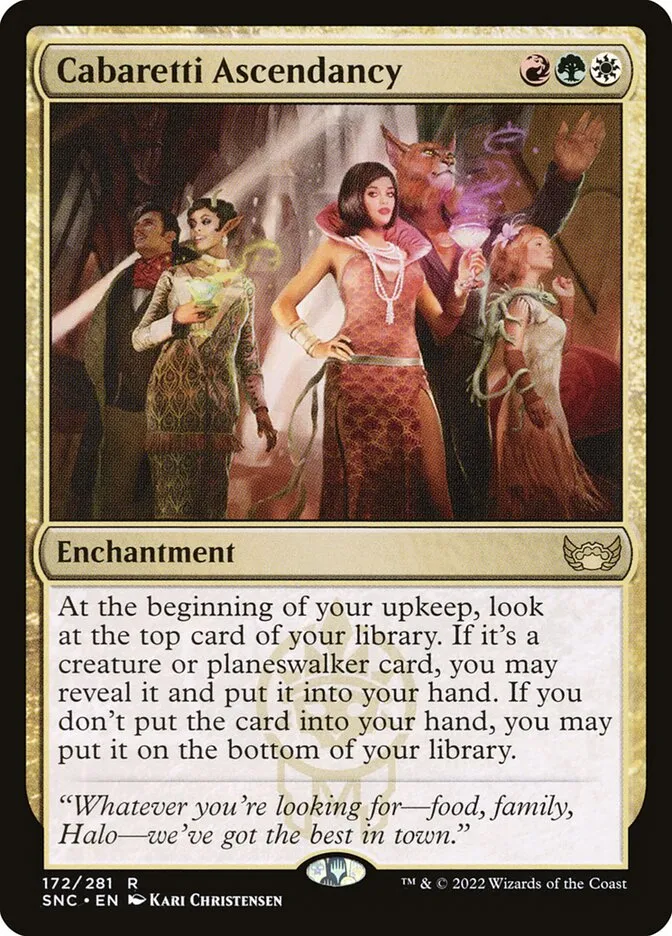 2022 Streets of New Capenna Cabaretti Ascendancy #172 rare card image