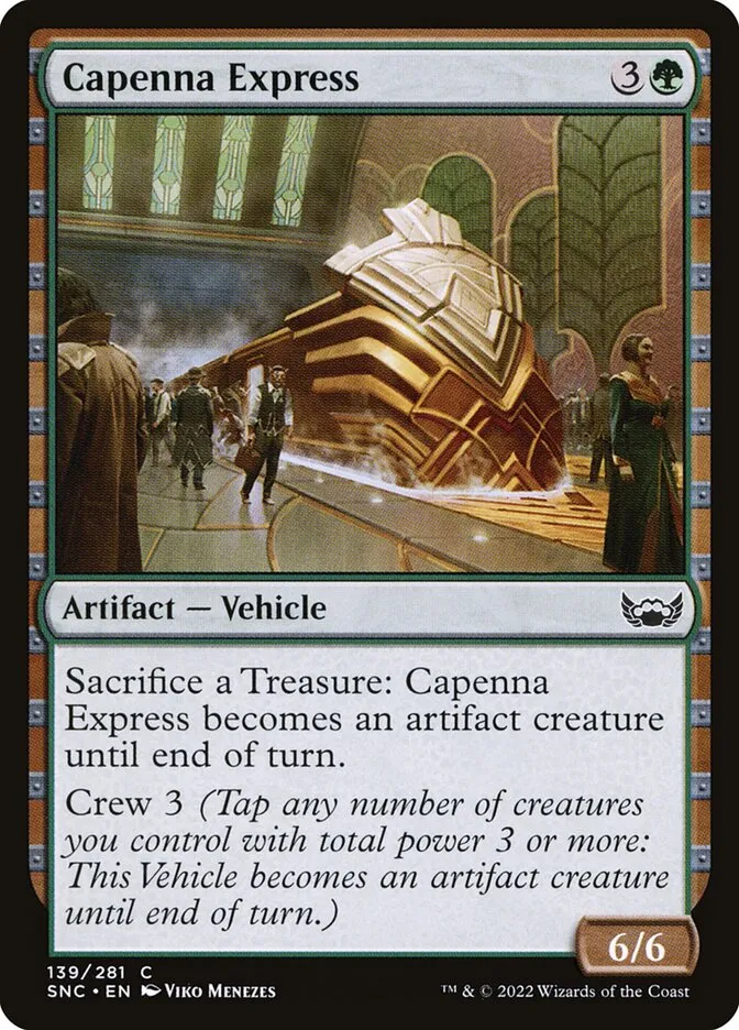 2022 Streets of New Capenna Capenna Express #139 common card image
