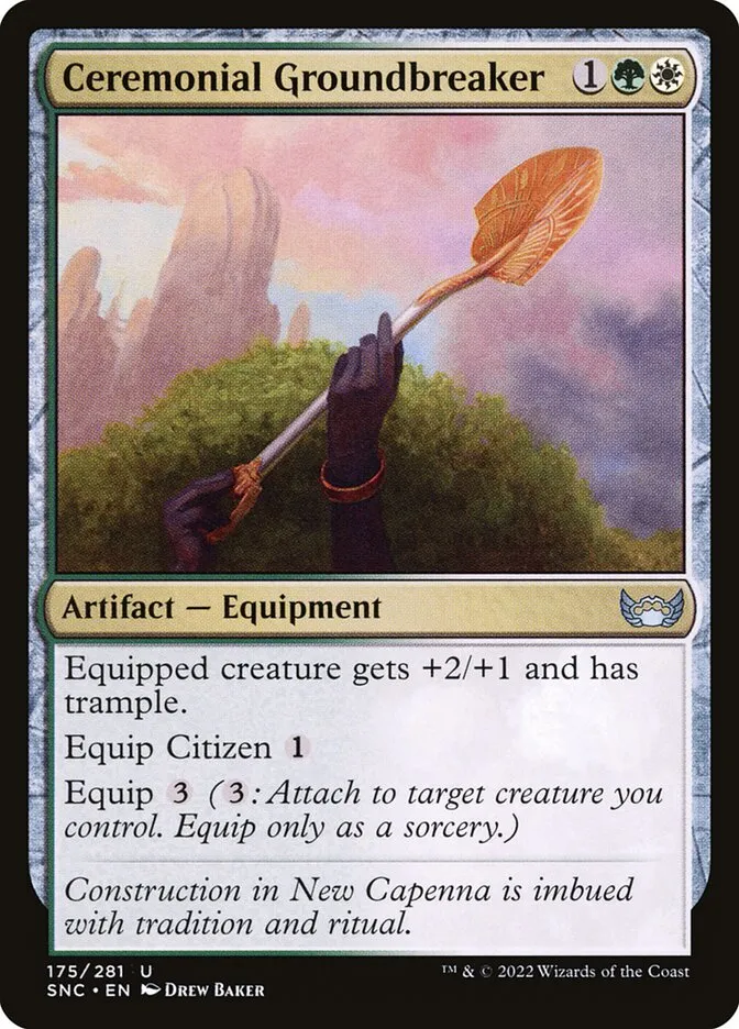 2022 Streets of New Capenna Ceremonial Groundbreaker #175 uncommon card image