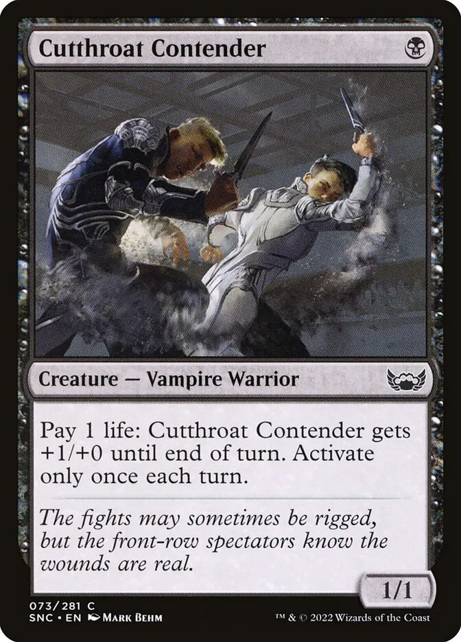 2022 Streets of New Capenna Cutthroat Contender common #73 common card image