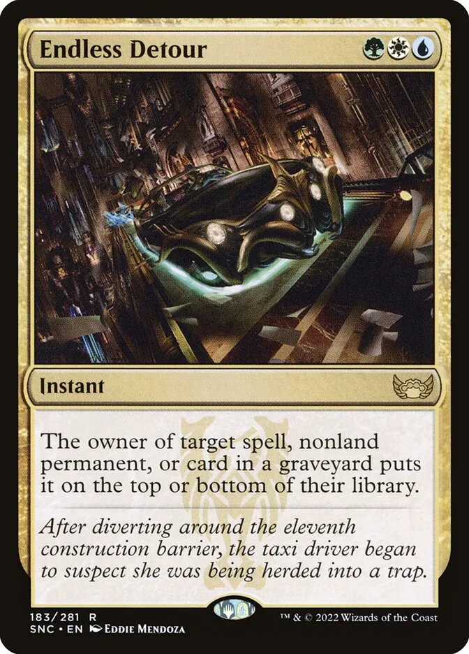 2022 Streets of New Capenna Endless Detour #183 rare card image
