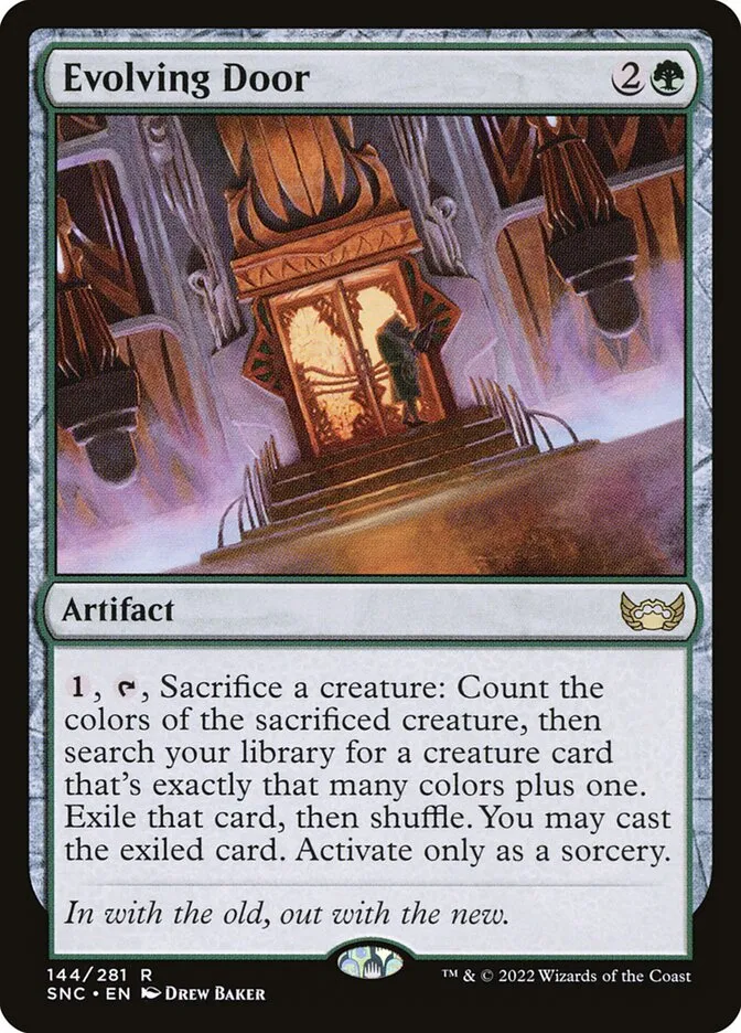 2022 Streets of New Capenna Evolving Door #144 rare card image
