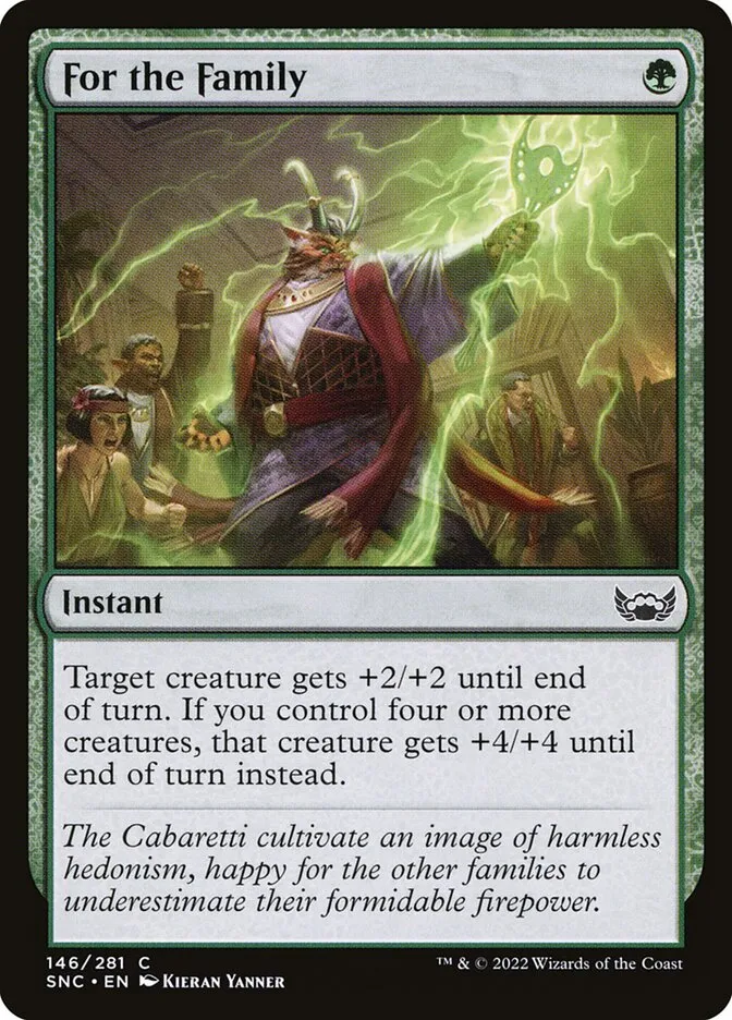 2022 Streets of New Capenna For the Family #146 common card image