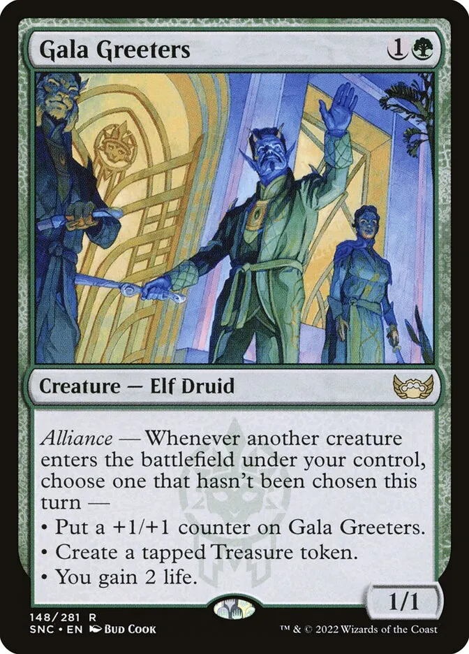 2022 Streets of New Capenna Gala Greeters #148 rare card image