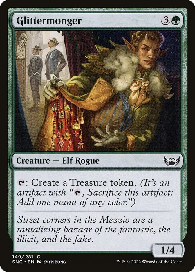 2022 Streets of New Capenna Glittermonger #149 common card image