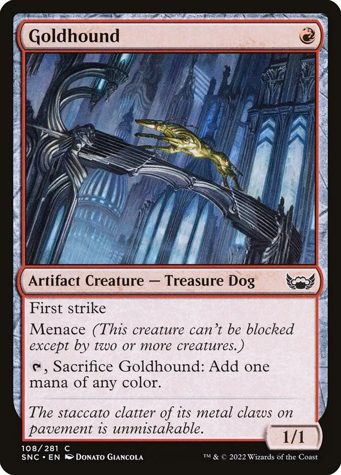 2022 Streets of New Capenna Goldhound #108 common card image