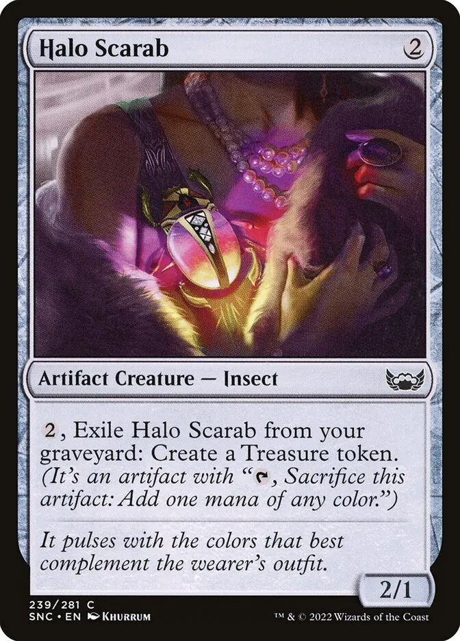 2022 Streets of New Capenna Halo Scarab #239 common card image