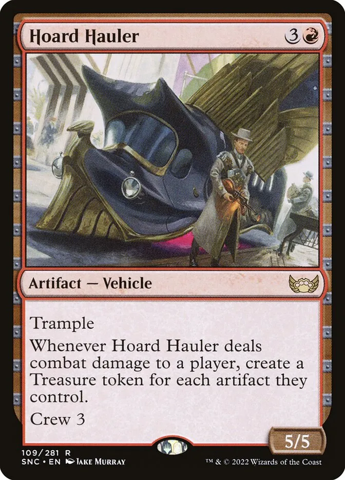 2022 Streets of New Capenna Hoard Hauler #109 rare card image